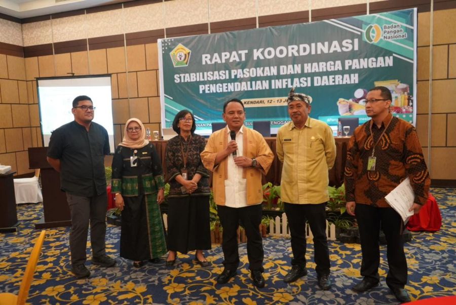 Pemprov Sultra Gelar Rakor Stabilitas Pasokan dan Harga Pangan Jelang Idul Adha 1445 H