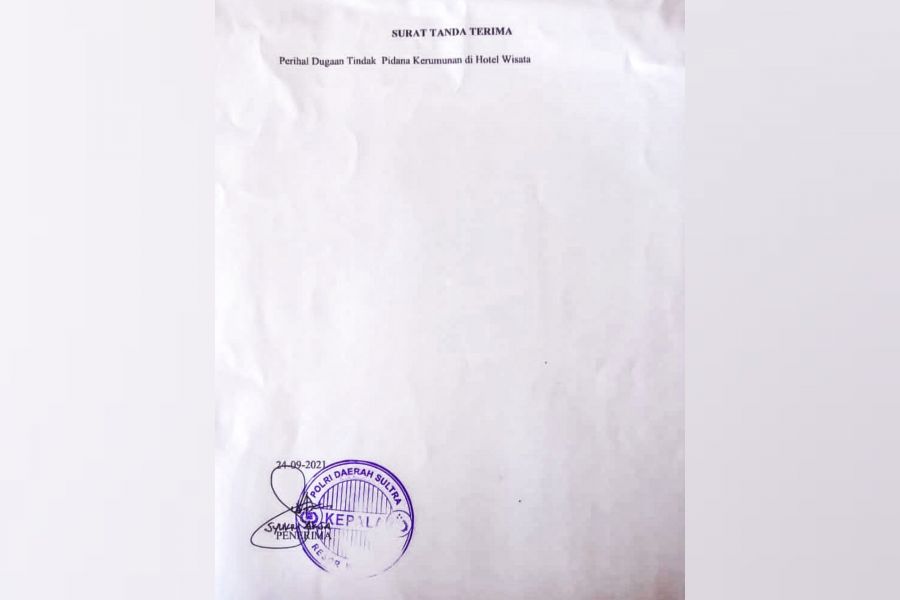 Saat Sosialisasi Seluruh Kordinator Penyelenggara ASR Di Wakatobi Di Polisikan